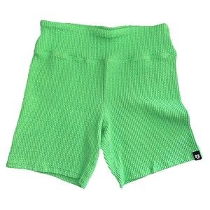 Eleven By Venus Williams Allure Biker Green Apple Women’s Size Large - NWT